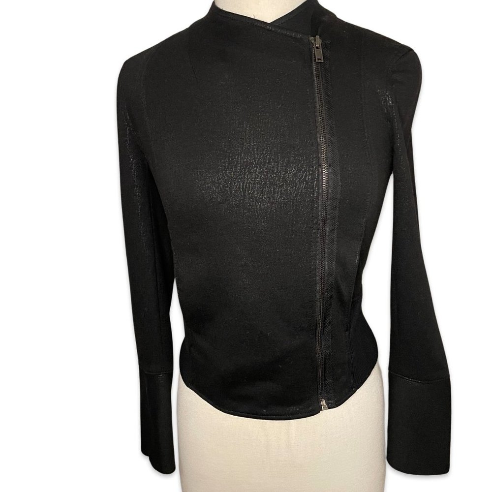 Express Black Moto Jacket size Small